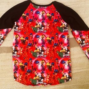 Lady Bugs Raglan top